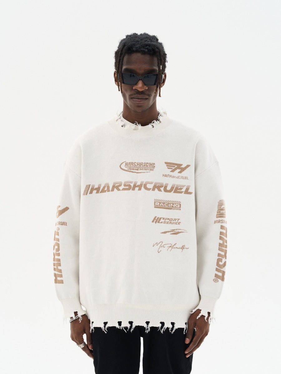 Harsh and Cruel Deconstructed Sweater
